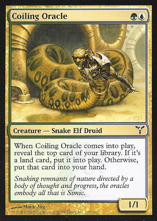 Coiling Oracle (Dissension) Medium Play