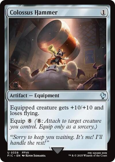 Colossus Hammer (Commander: FINAL FANTASY) Light Play