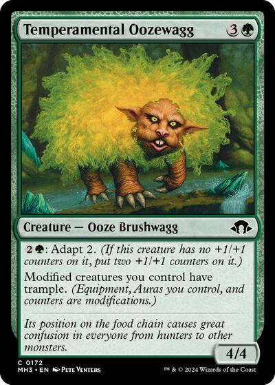 Temperamental Oozewagg (Modern Horizons 3) Light Play Foil