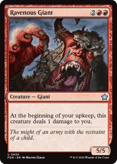 Ravenous Giant (Foundations) Light Play