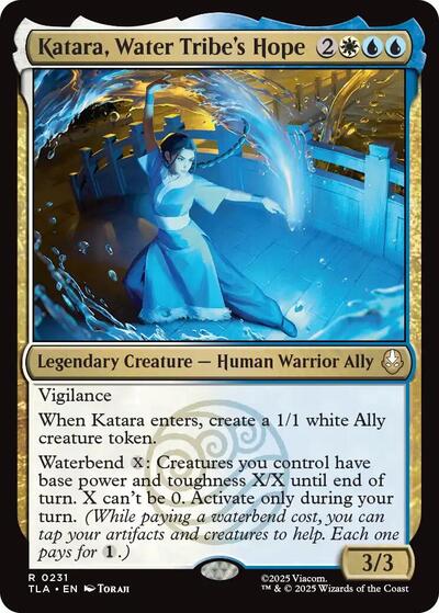 Katara, Water Tribe's Hope (Avatar: The Last Airbender) Light Play Foil