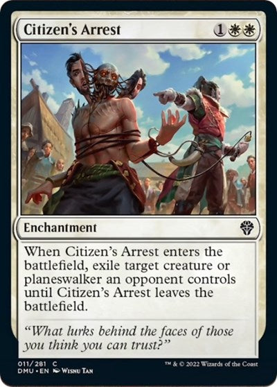 Citizen's Arrest (Dominaria United) Light Play