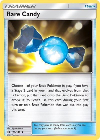 Rare Candy (SM Base Set) Medium Play