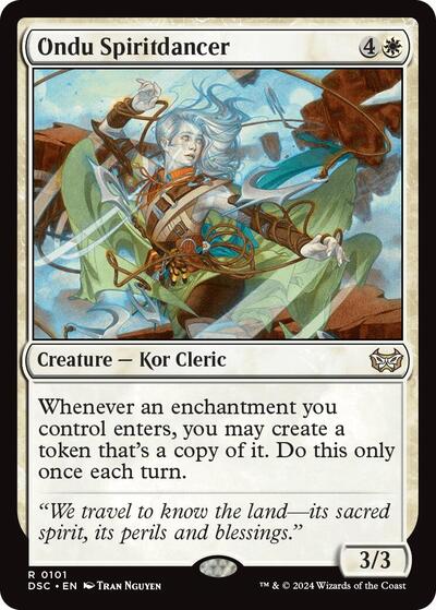Ondu Spiritdancer (Commander: Duskmourn: House of Horror) Light Play