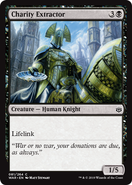 Charity Extractor (War of the Spark) Light Play