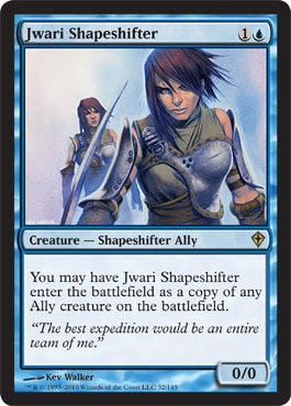 Jwari Shapeshifter (Worldwake) Light Play Foil
