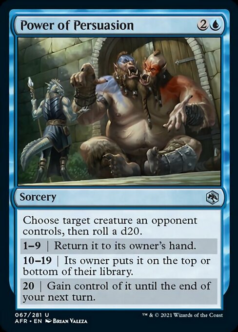 Power of Persuasion (Adventures in the Forgotten Realms) Light Play