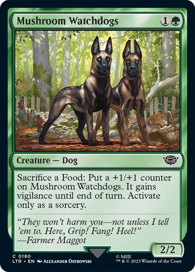 Mushroom Watchdogs (Universes Beyond: The Lord of the Rings: Tales of Middle-earth) Light Play