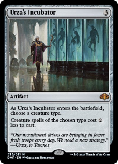 Urza's Incubator (Dominaria Remastered) Light Play