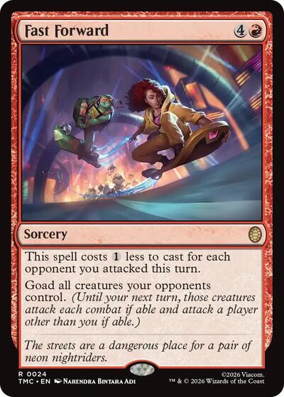 Fast Forward (Commander: Teenage Mutant Ninja Turtles) Light Play