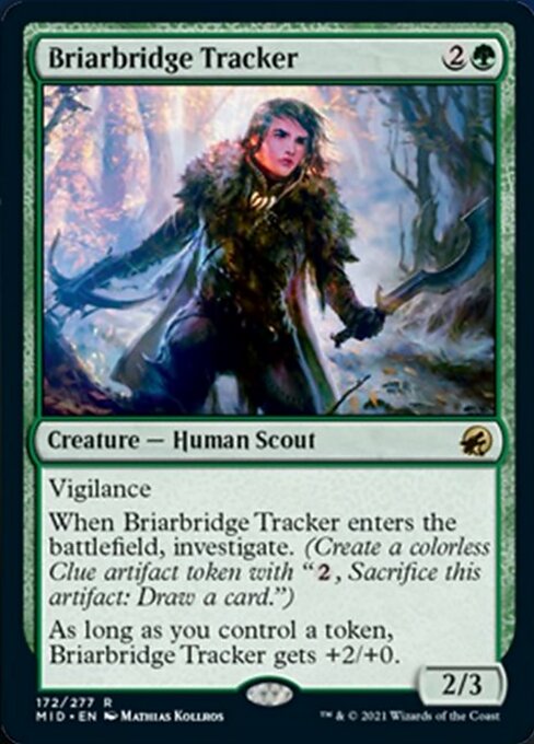Briarbridge Tracker (Innistrad: Midnight Hunt) Light Play