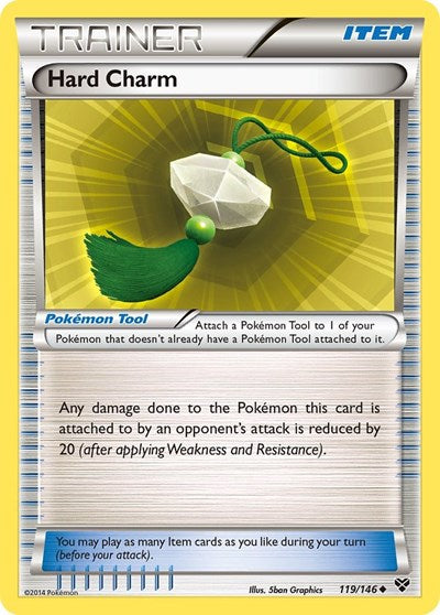 Hard Charm (XY Base Set) Medium Play