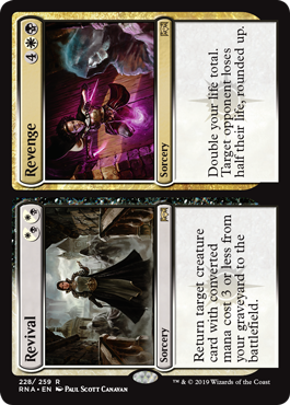 Revival Revenge (Ravnica Allegiance) Light Play