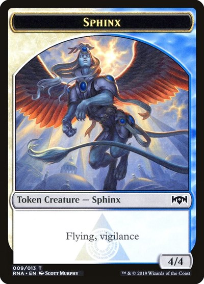 Sphinx Token (Ravnica Allegiance) Light Play
