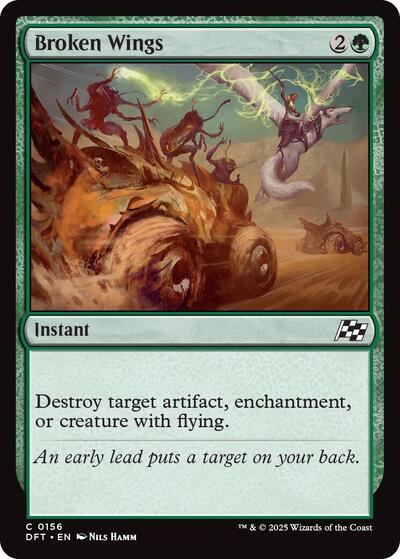 Broken Wings (Aetherdrift) Light Play Foil