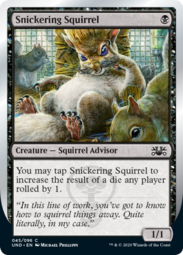Snickering Squirrel (Unsanctioned) Light Play