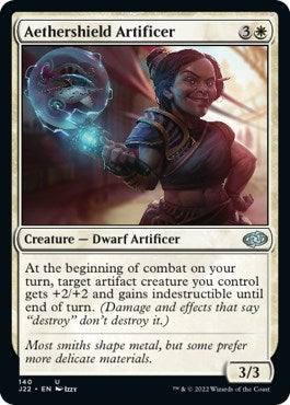 Aethershield Artificer (Jumpstart 2022) Light Play