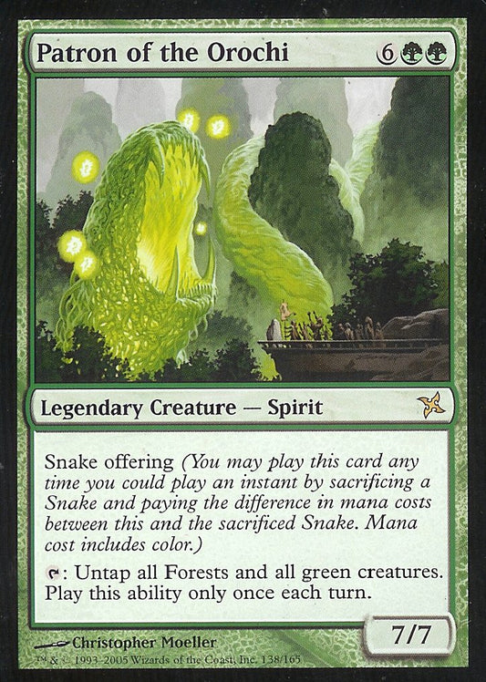 Patron of the Orochi (Betrayers of Kamigawa) Medium Play