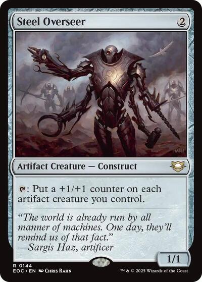 Steel Overseer (Commander: Edge of Eternities) Light Play