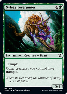 Nylea's Forerunner (Theros Beyond Death) Light Play