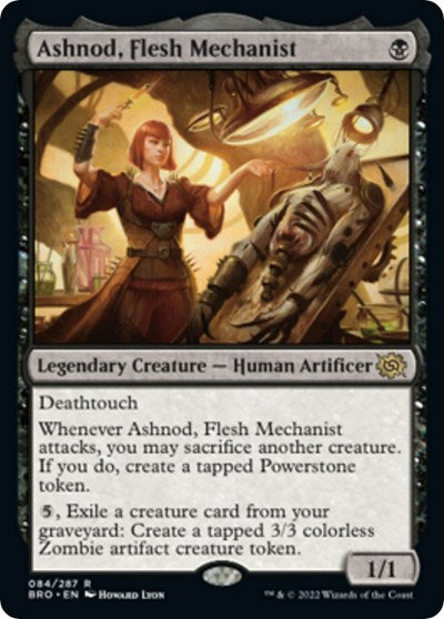 Ashnod, Flesh Mechanist (The Brothers' War) Light Play