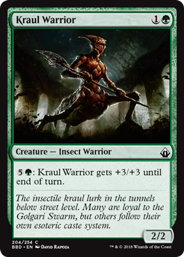 Kraul Warrior (Battlebond) Light Play