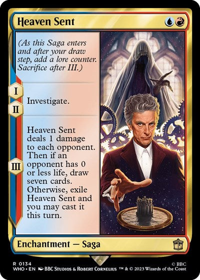 Heaven Sent (Universes Beyond: Doctor Who) Light Play Foil