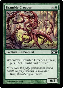 Bramble Creeper (Magic 2010 Core Set) Light Play