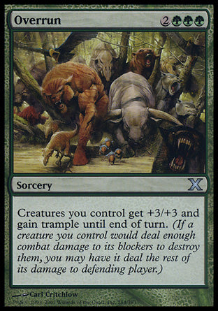 Overrun (10th Edition) Light Play