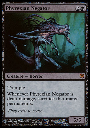 Phyrexian Negator (Duel Decks: Phyrexia vs The Coalition) Medium Play Foil