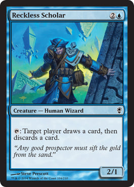 Reckless Scholar (Conspiracy) Light Play