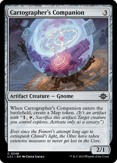 Cartographer's Companion (The Lost Caverns of Ixalan) Light Play