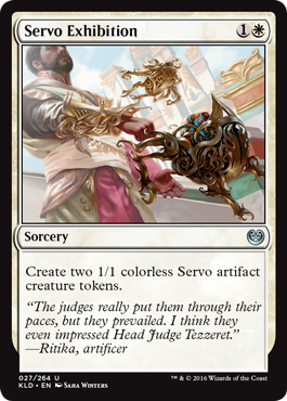 Servo Exhibition (Kaladesh) Light Play Foil