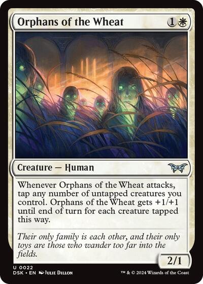 Orphans of the Wheat (Duskmourn: House of Horror) Light Play