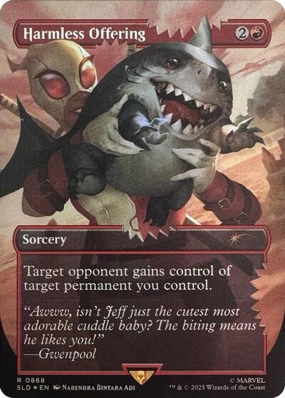Harmless Offering (Rainbow Foil) (Secret Lair) Near Mint Foil