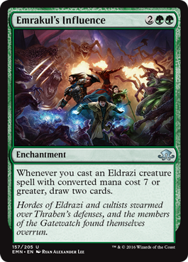 Emrakul's Influence (Eldritch Moon) Light Play
