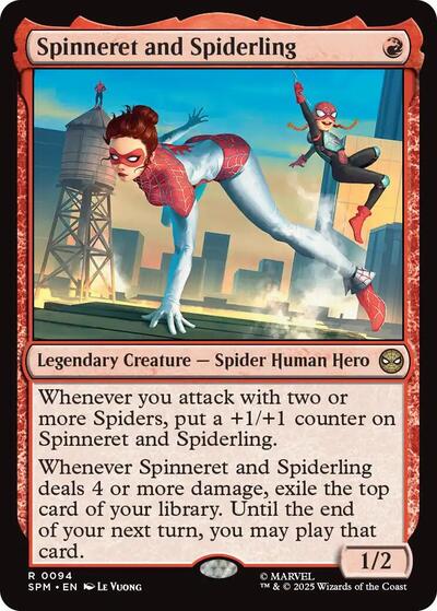 Spinneret and Spiderling (Marvel's Spider-Man) Light Play