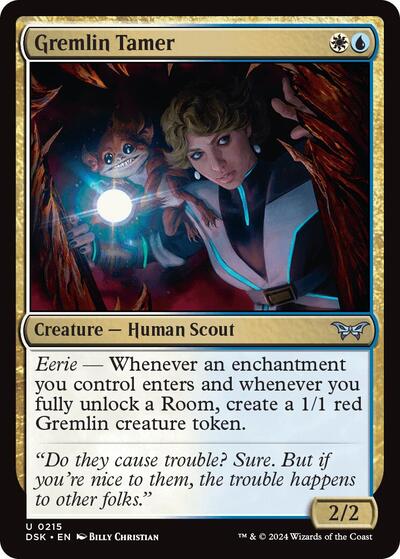 Gremlin Tamer (Duskmourn: House of Horror) Light Play