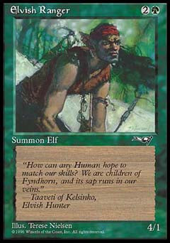 Elvish Ranger (Male) (Alliances) Medium Play