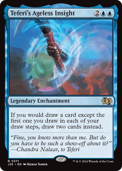 Teferi's Ageless Insight (Foundations Jumpstart) Light Play