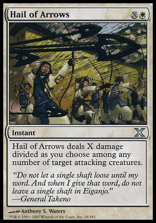 Hail of Arrows (10th Edition) Light Play