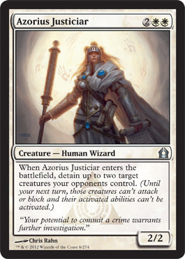 Azorius Justiciar (Return to Ravnica) Light Play