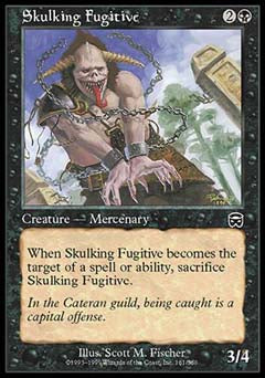 Skulking Fugitive (Mercadian Masques) Light Play