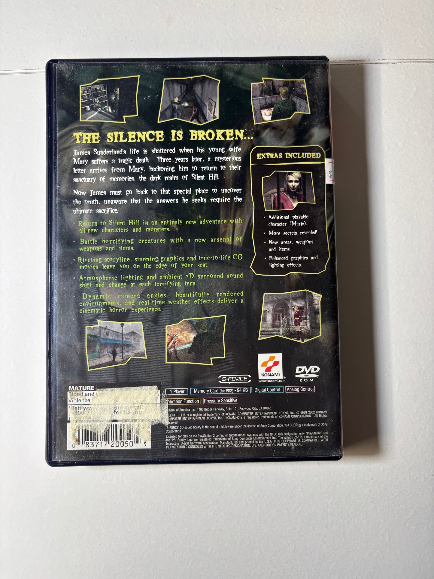 Silent Hill 2 *Greatest Hits* (PS2)