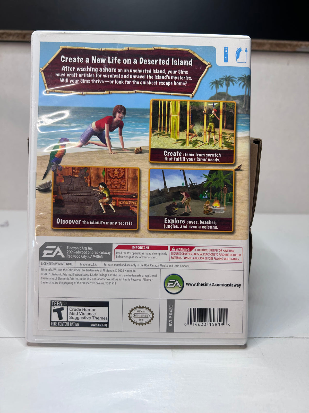 The Simes 2: Castaway (Wii)
