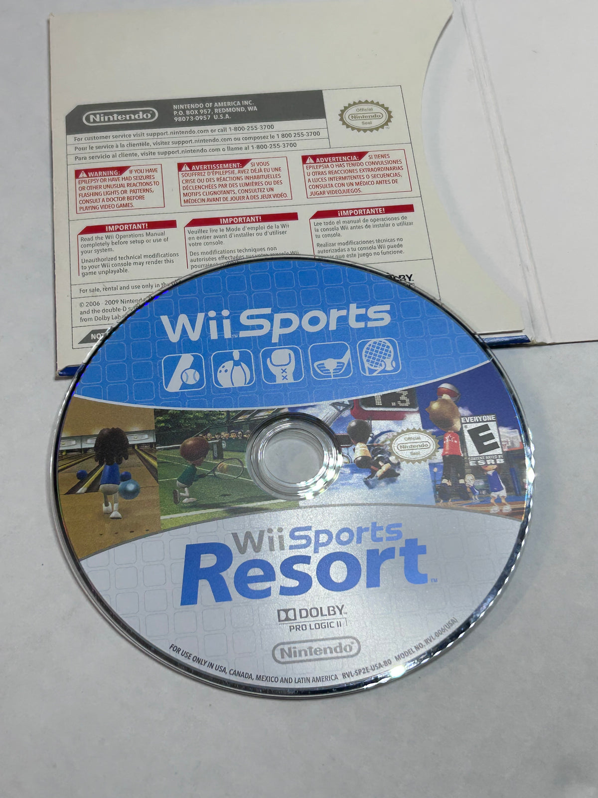 Wii Sports & Wii Sports Resort