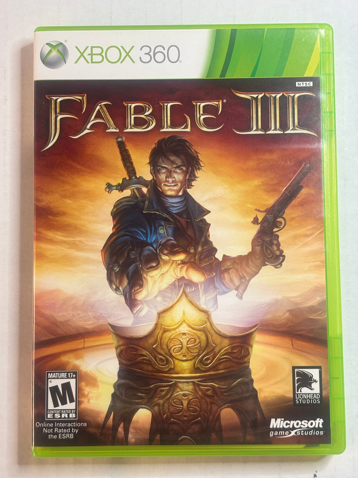 Fable III (Xbox 360) (Complete In Box) (Tested/Working)