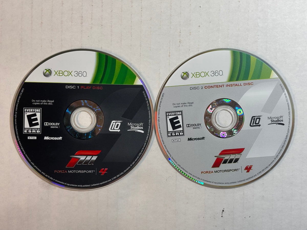 Forza Motorsport 4 (Xbox 360) (Complete In Box) (Tested/Working)