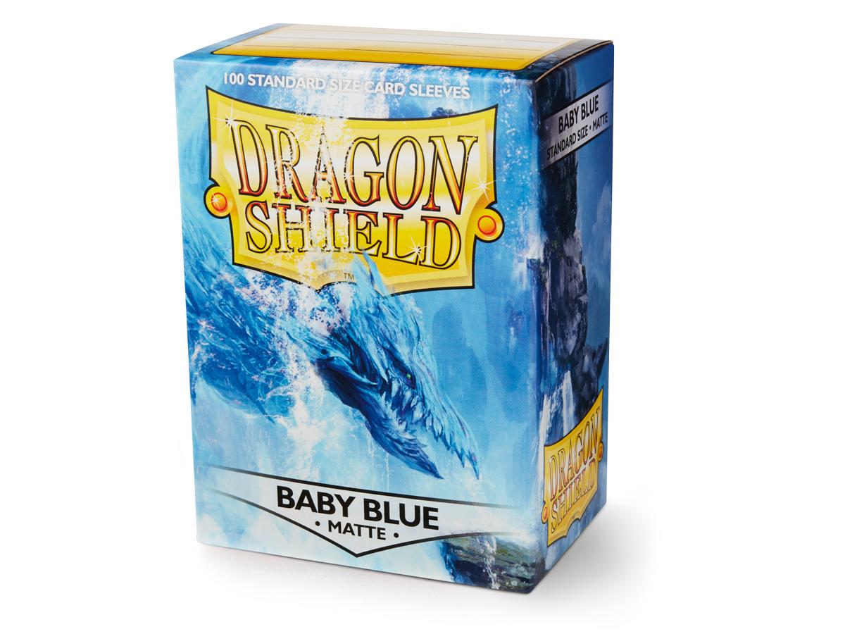 Dragon Shield Sleeves: Matte Baby Blue (Box Of 100)