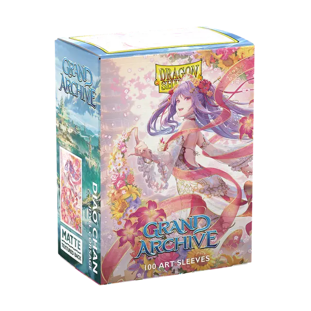Dragon Shield Sleeves: Standard Matte Art Grand Archive - Diao Chan, Idyll Corsage 100ct Box